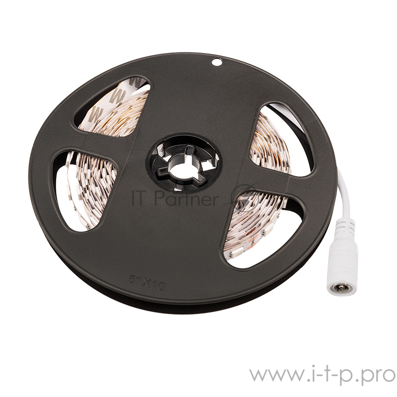LED лента открытая, 10 мм, IP23, SMD 5050, 60 LED/m, 12 V, цвет свечения зеленый