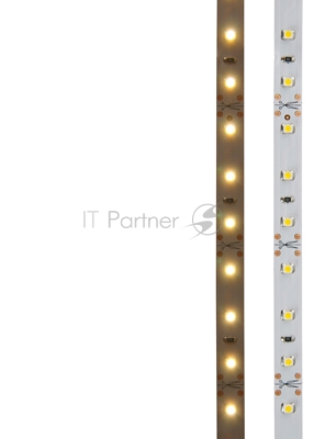 LED лента открытая, 8 мм, IP23, SMD 2835, 60 LED/m, 12 V, цвет свечения теплый белый