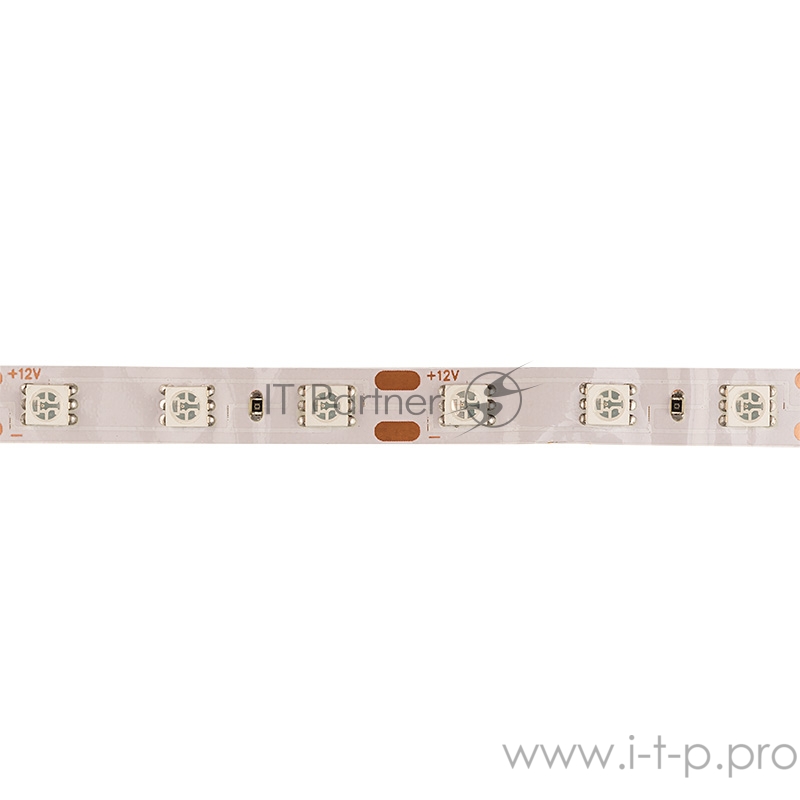 LED лента открытая, 10 мм, IP23, SMD 5050, 60 LED/m, 12 V, цвет свечения желтый