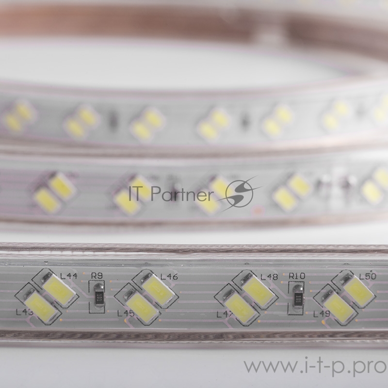LED лента 220 В, 6.5x17 мм, IP67, SMD 5730, 120 LED/m, цвет свечения белый, 100 м