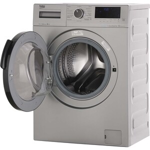 Стиральная машина Beko WSPE7H616S класс: A-20% загр.фронтальная макс.:7.5кг серебристый