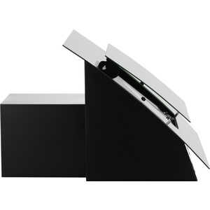 Вытяжка CANDY CDM656B07 наклонная, 75 х 59.6 х 38.6 см, 620 м3/ч, 64 дБ, сенсорное + дистанционное управление, черное стекло