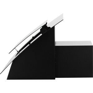 Вытяжка CANDY CDM656B07 наклонная, 75 х 59.6 х 38.6 см, 620 м3/ч, 64 дБ, сенсорное + дистанционное управление, черное стекло