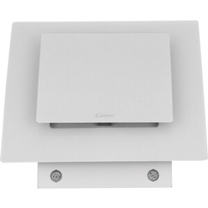 Вытяжка CANDY CDM656W07 наклонная, 75 х 59.6 х 38.6 см, 620 м3/ч, 64 дБ, сенсорное + дистанционное управление, белое стекло