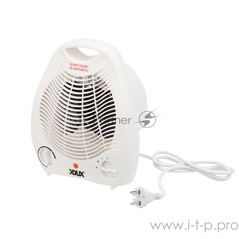 Тепловентилятор электрический DUX 0055 2000 Вт 220V белый