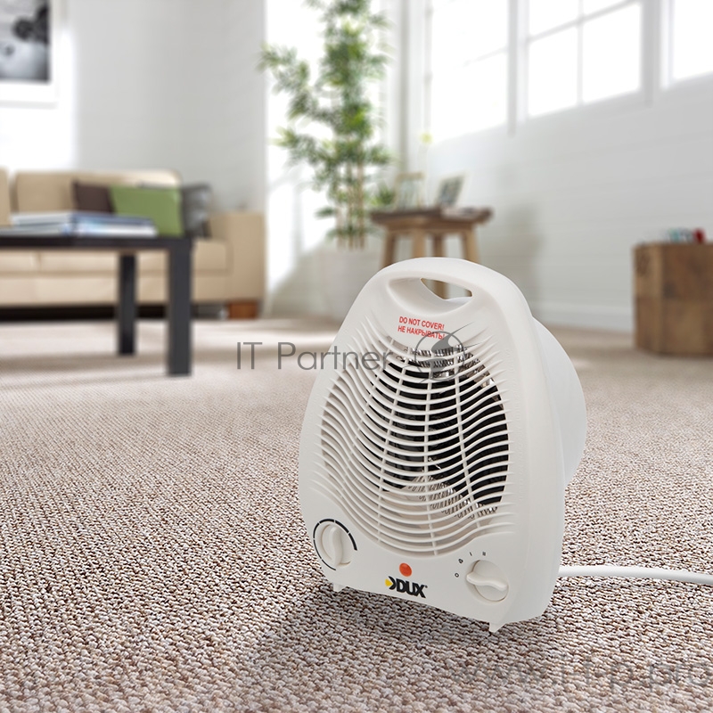 Тепловентилятор электрический DUX 0055 2000 Вт 220V белый