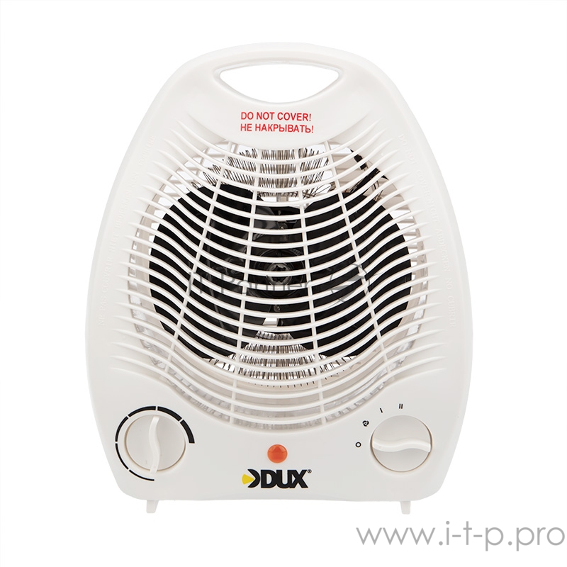 Тепловентилятор электрический DUX 0055 2000 Вт 220V белый