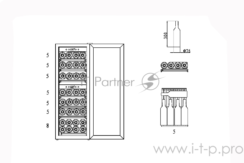 Холодильник винный CASO WineComfort 38