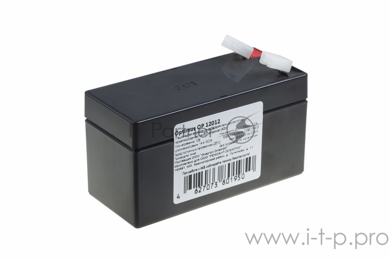 Аккумулятор 12 В 1,2 А/ч