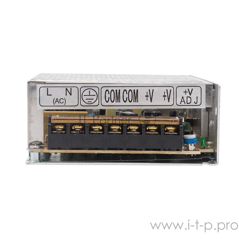 Источник питания 220 V AC/12 V DC 6 A 72 W с разъемами под винт, без влагозащиты (IP23)