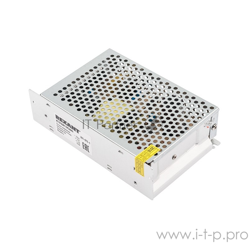 Источник питания 220 V AC/24 V DC 3 A 72 W с разъемами под винт, без влагозащиты (IP23)