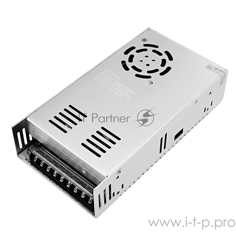 Источник питания Slim 12 V DC 34 A 400 W с разъемами под винт, без влагозащиты (IP23) REXANT