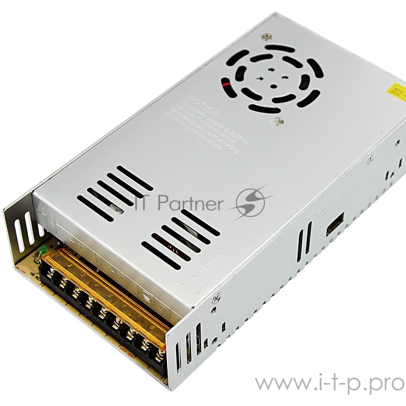 Источник питания Slim 12 V DC 34 A 400 W с разъемами под винт, без влагозащиты (IP23) REXANT