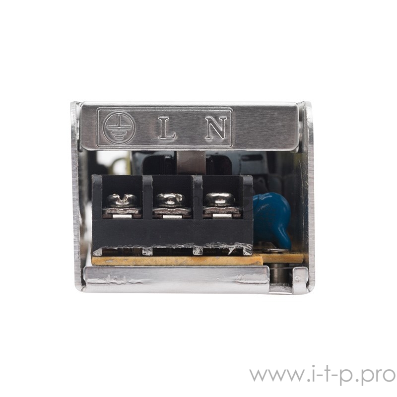 Источник питания компактный 12 V 80 W с разъемами под винт, без влагозащиты (IP23)