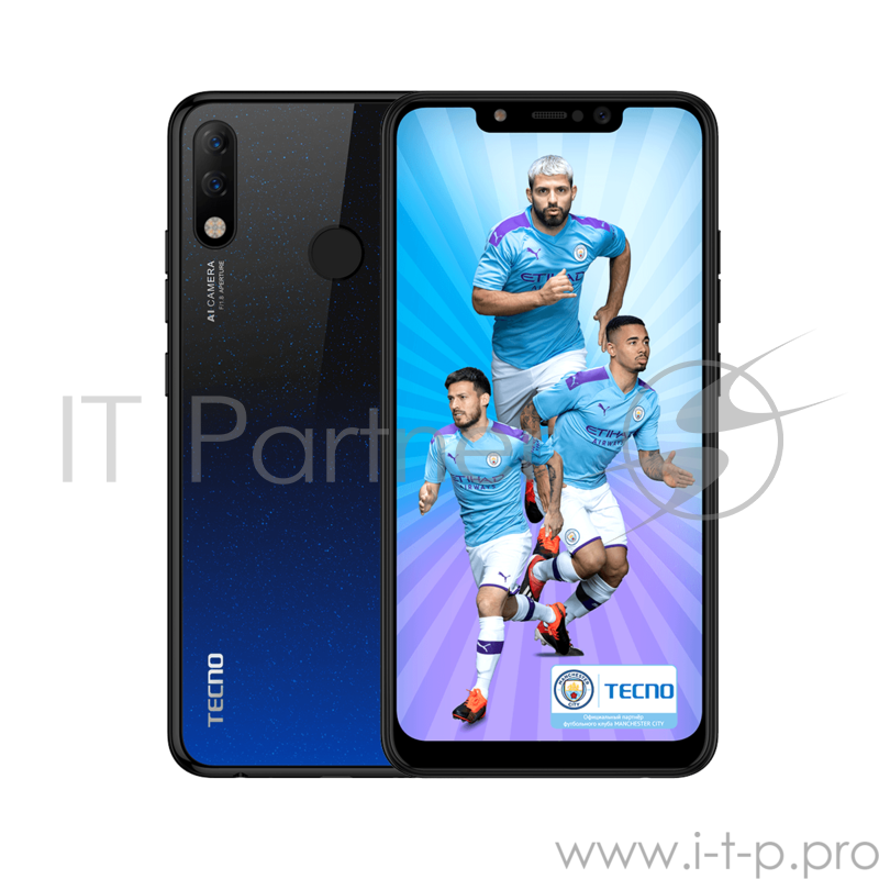 Смартфон Tecno TECNO KB8 Spark 3 Pro Nebula Black