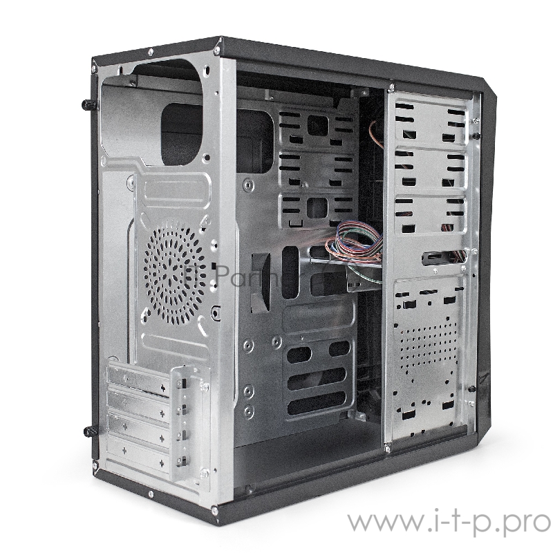 Корпус Exegate EX284036RUS Minitower BA-204U Black, mATX, <AA450, 80mm>, 2*USB+2*USB3.0, Audio