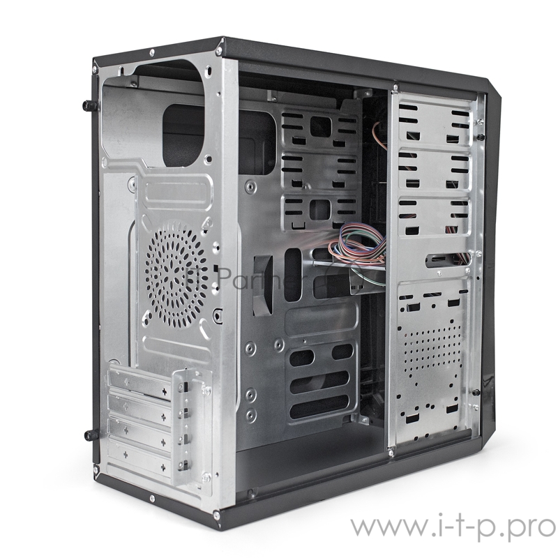 Корпус Minitower ExeGate BA-204U-400W-8 (mATX, БП AA400 с вент. 8см, 2*USB+2*USB3.0, аудио, черный)