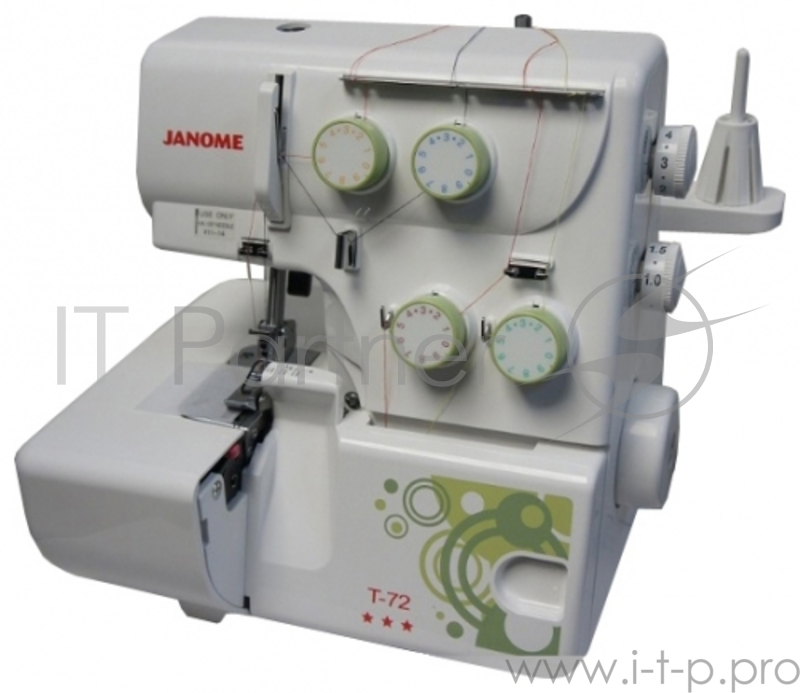 Оверлок Janome Т-72 белый