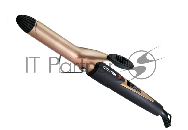 Щипцы для завивки Centek CT-2088 35Вт, 25 мм диаметр, БРОНЗОВОЕ КЕРАМИЧЕСКОЕ ПОКРЫТИЕ, насадка щётка