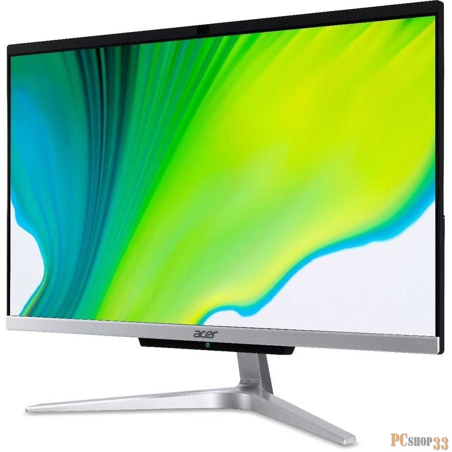 Моноблок Acer Aspire C24-420 23.8 FHD, AMD RYZEN3 3250U, 8Gb, SSD 256Gb, CR, KB, M, Silver Black, Win10 (DQ.BFXER.00B)