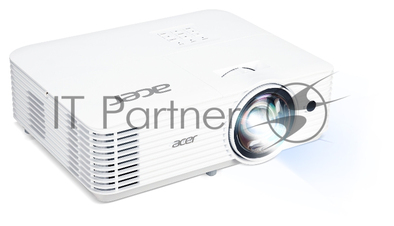 Acer projector H6518STi,DLP 3D,1080p,3500Lm,10000/1, HDMI, short throw 0.5, Bag, 2.9Kg,EURO Power EMEA (replace MR.JKY11.00L, H7550ST)