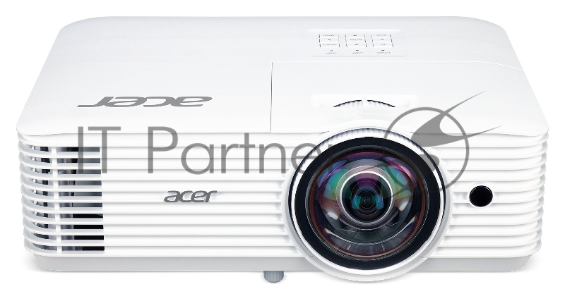 Acer projector H6518STi,DLP 3D,1080p,3500Lm,10000/1, HDMI, short throw 0.5, Bag, 2.9Kg,EURO Power EMEA (replace MR.JKY11.00L, H7550ST)