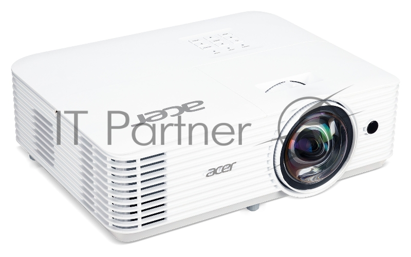 Acer projector H6518STi,DLP 3D,1080p,3500Lm,10000/1, HDMI, short throw 0.5, Bag, 2.9Kg,EURO Power EMEA (replace MR.JKY11.00L, H7550ST)