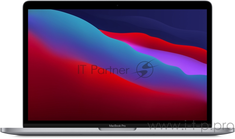 Ноутбук MacBookPro, MacBook Pro 13-inch, SPACE GRAY, Model A2338, Apple M1 chip with 8-core CPU, 8-core GPU, 8GB unified memory, 1TB SSD storage, Force Touch Trackpad, Two Thunderbolt / USB 4 Ports, Touch Bar and Touch ID, KEYBOARD-SUN. (Z11C0002V)