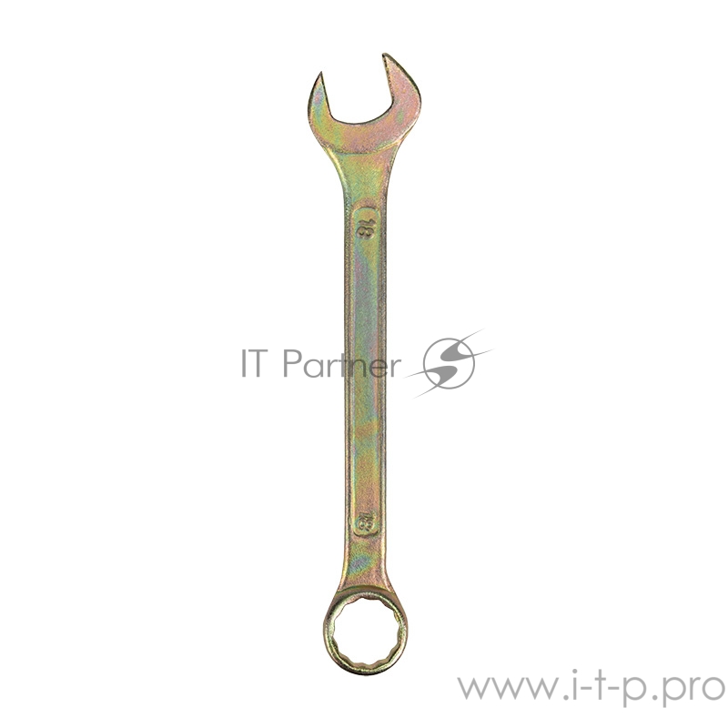 Ключ комбинированный REXANT 18 мм, желтый цинк