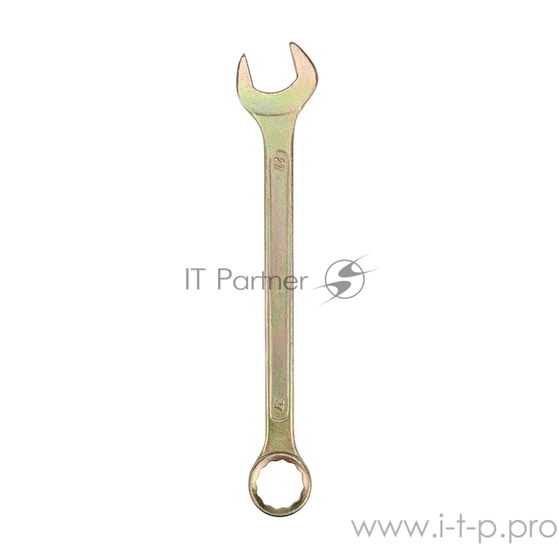 Ключ комбинированный REXANT 27 мм, желтый цинк