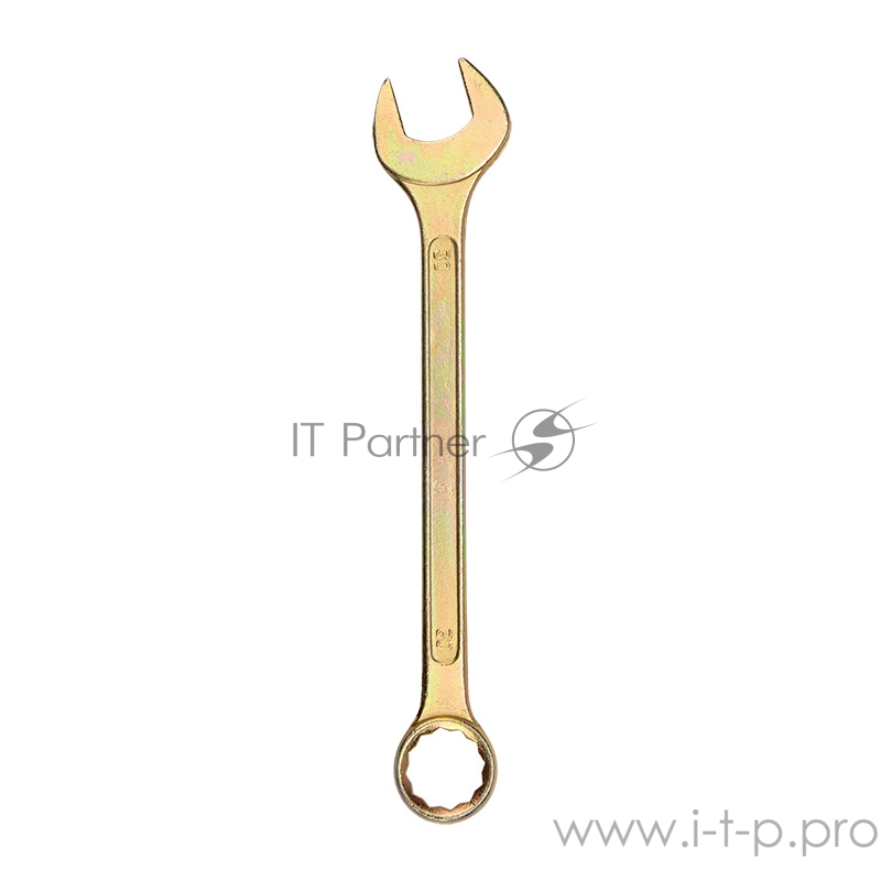 Ключ комбинированный REXANT 30 мм, желтый цинк