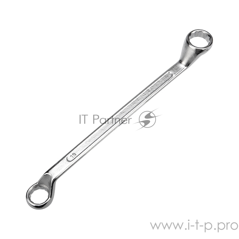 Ключ накидной коленчатый REXANT 19х22 мм, хром