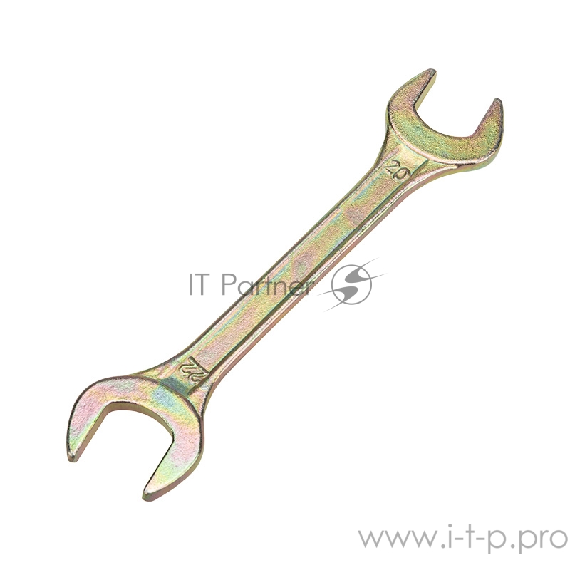 Ключ рожковый REXANT 20х22 мм, желтый цинк