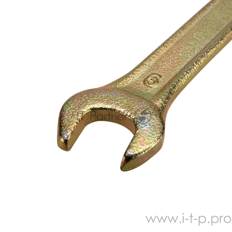 Ключ рожковый REXANT 8х9 мм, желтый цинк