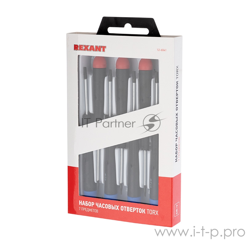 Набор часовых отверток TORX 7 предметов REXANT