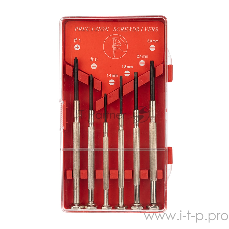 Набор часовых отверток (6 предметов) REXANT