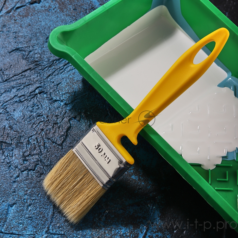 Кисть плоская «Эмали» 50х12 мм REXANT