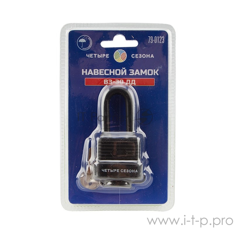 Замок навесной ВЗ-30 ДД ЧЕТЫРЕ СЕЗОНА