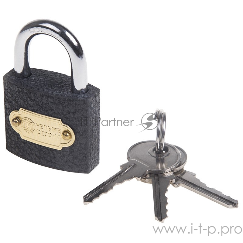 Замок навесной серия «Чугун» 32 мм ЧЕТЫРЕ СЕЗОНА