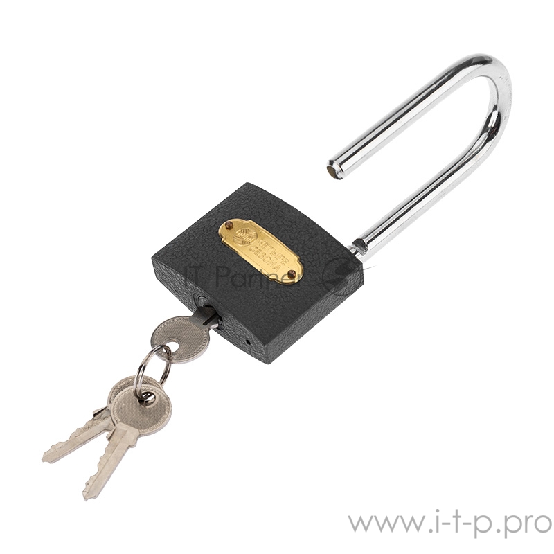 Замок навесной серия «Чугун» 60 мм длинная дужка ЧЕТЫРЕ СЕЗОНА