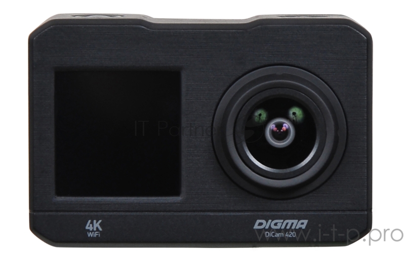 Экшн-камера Digma DiCam 420 черный