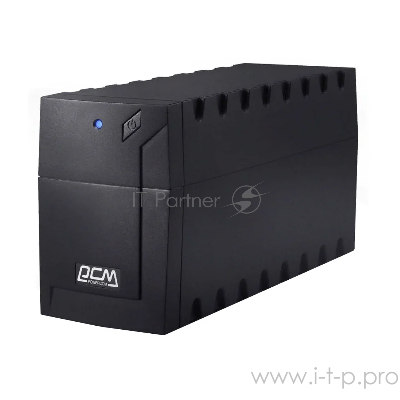 ИБП (UPS) 600ВА Powercom Raptor RPT-600A, тип F, черный