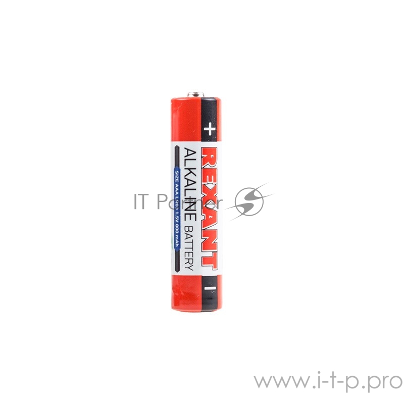 Алкалиновая батарейка AAA/LR03 1,5 V 12 шт. REXANT