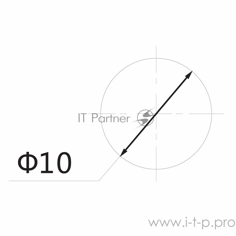 Индикатор Ø10 12V красный REXANT