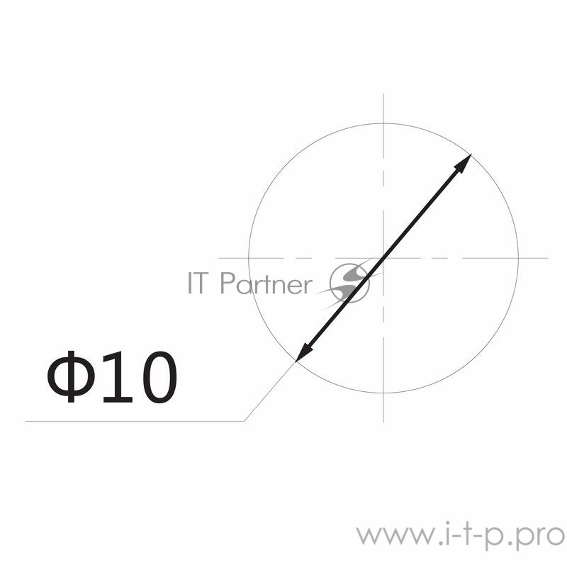 Индикатор ГРАНЕНЫЙ Ø10.2 220V красный REXANT