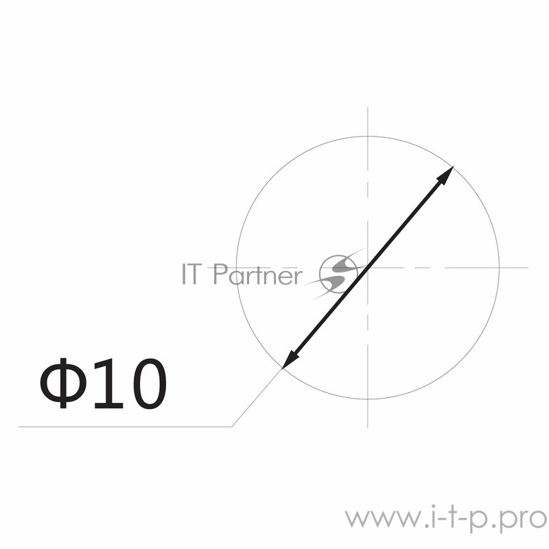 Индикатор c ОТРАЖАТЕЛЕМ Ø10 220V желтый REXANT