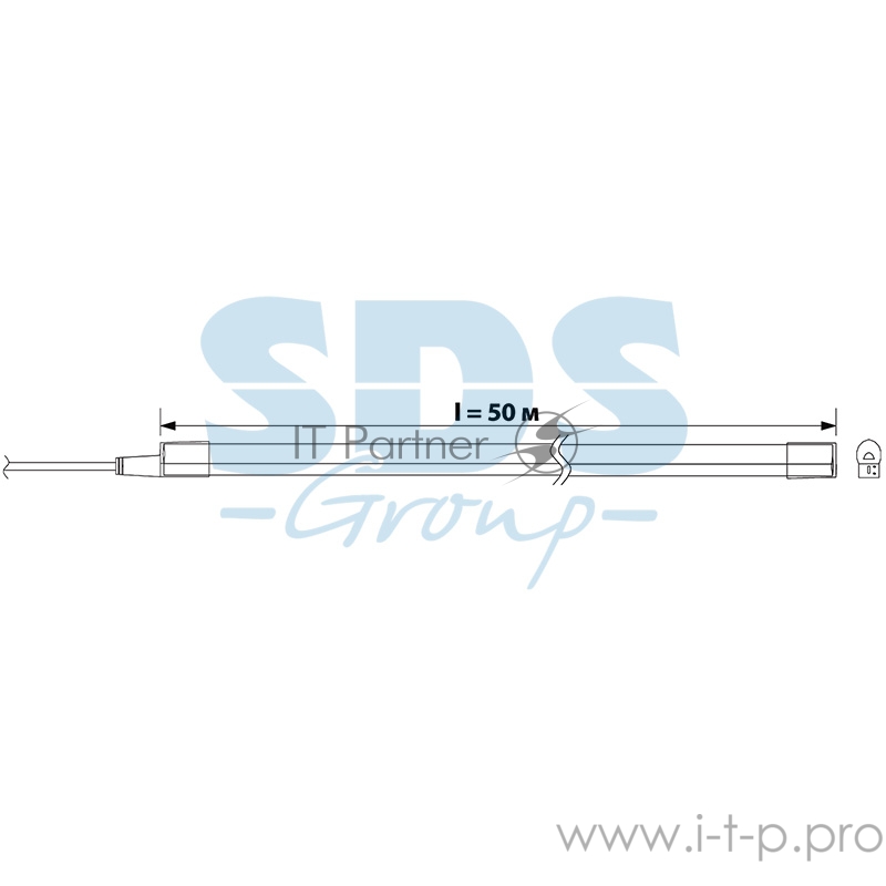 Гибкий Неон LED SMD 15х26 мм, белый, 120 LED/м, бухта 50м