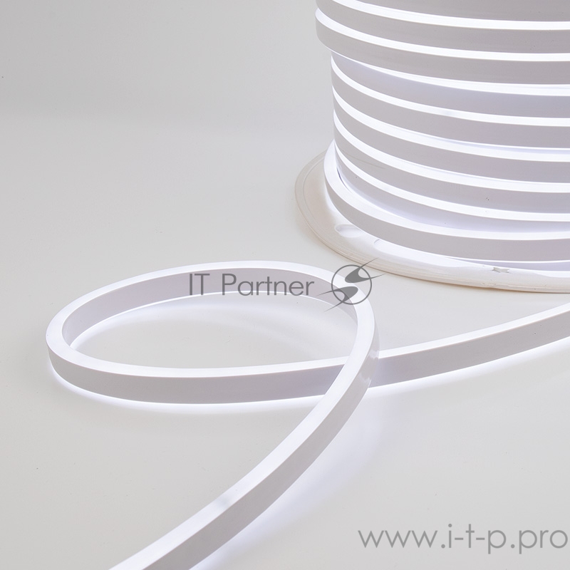 Гибкий неон LED SMD 8х16 мм, двухсторонний, белый, 120 LED/м, бухта 100 м