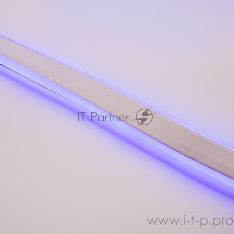 Гибкий неон LED SMD 8х16 мм, двухсторонний, синий, 120 LED/м, бухта 100 м