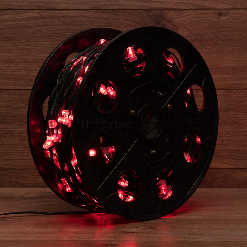 Гирлянда LED ClipLight 12V 300 мм, цвет диодов Красный